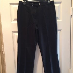 NWOT Jones New York Signature black pants, sz 8
